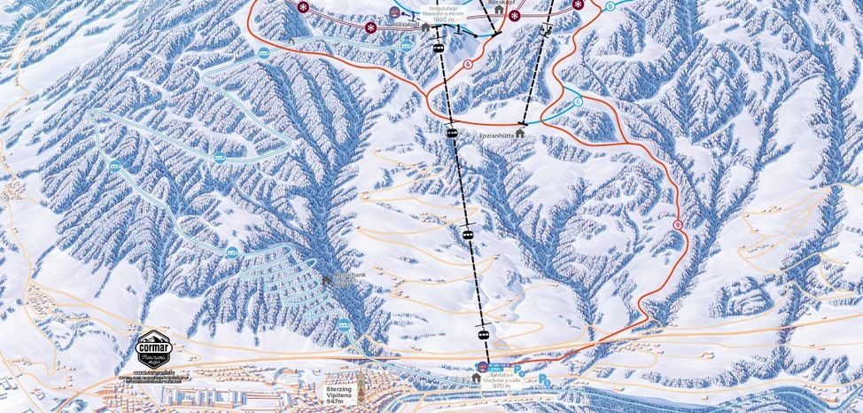 Information about the ski resort Rosskopf Sterzing