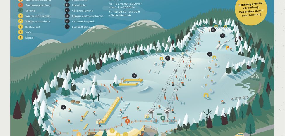 Information about the ski resort St Corona am Wechsel