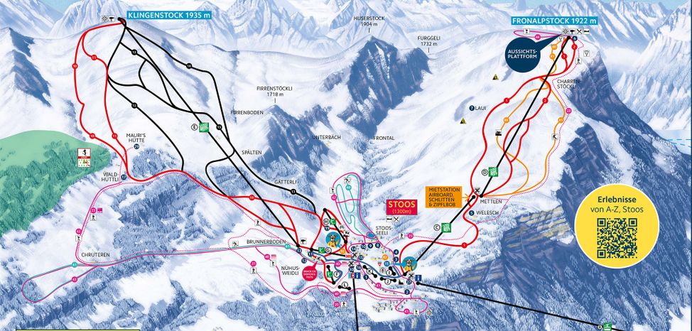 Information about the ski resort Stoos