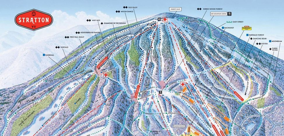 Information about the ski resort Stratton Mountain Resort
