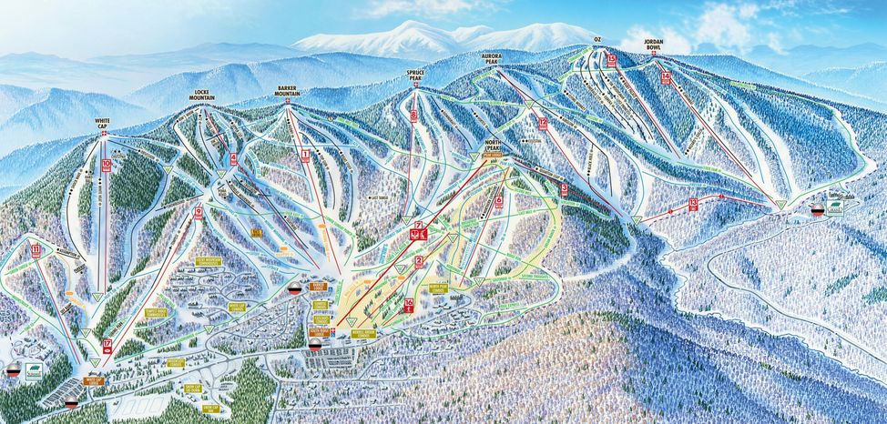 Information about the ski resort Sunday River Ski Resort