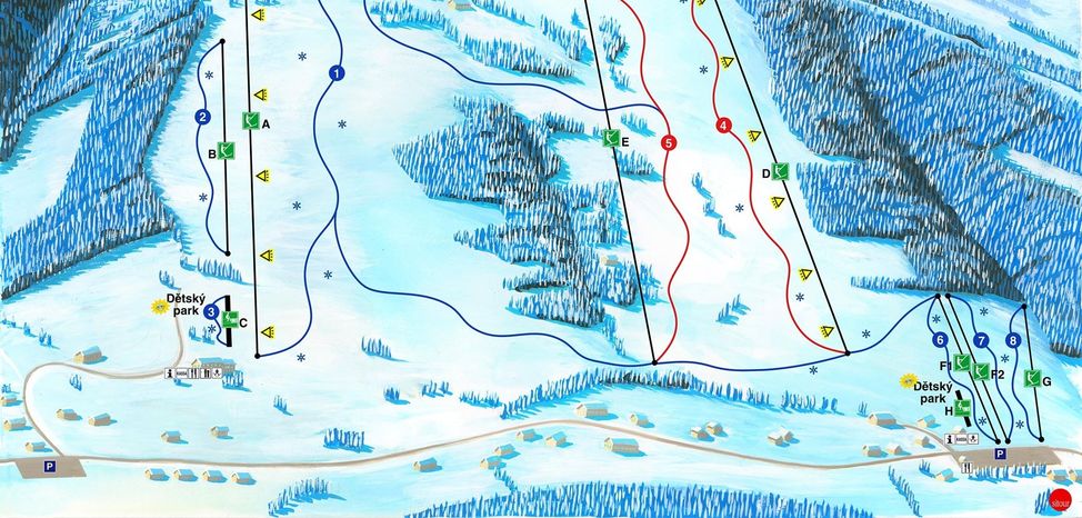 Information about the ski resort Synot Kycerka