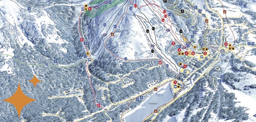 Information about the ski resort Salla