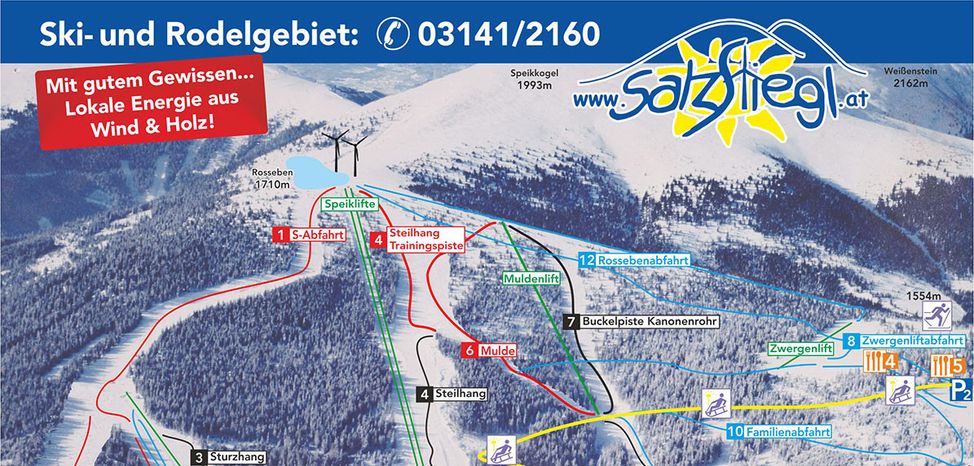 Information about the ski resort Salzstiegl