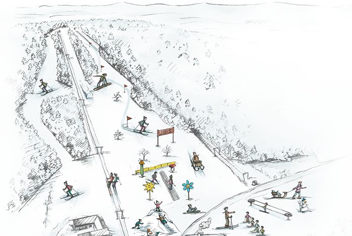 Information about the ski resort Sandl Viehberg