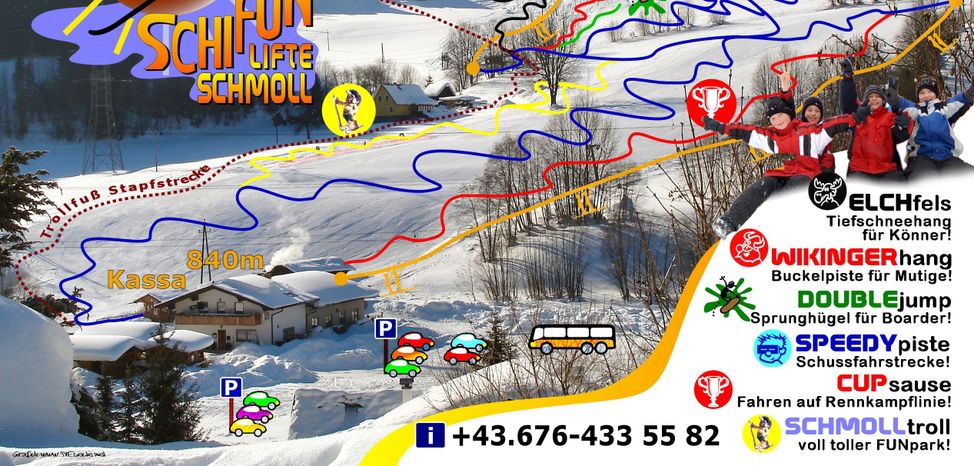 Information about the ski resort Schmoll Lifte