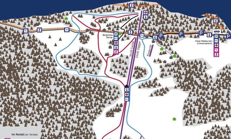 Information about the ski resort SchneeSelital