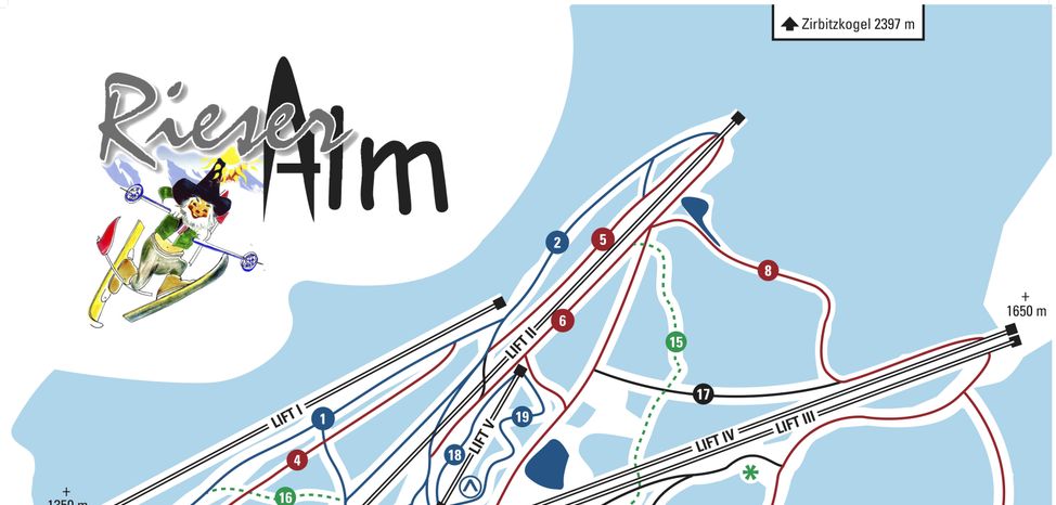 Information about the ski resort Schizentrum Rieseralm