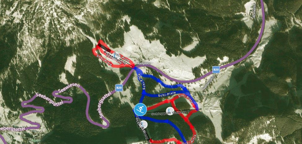 Information about the ski resort Seewiesen Seeberg