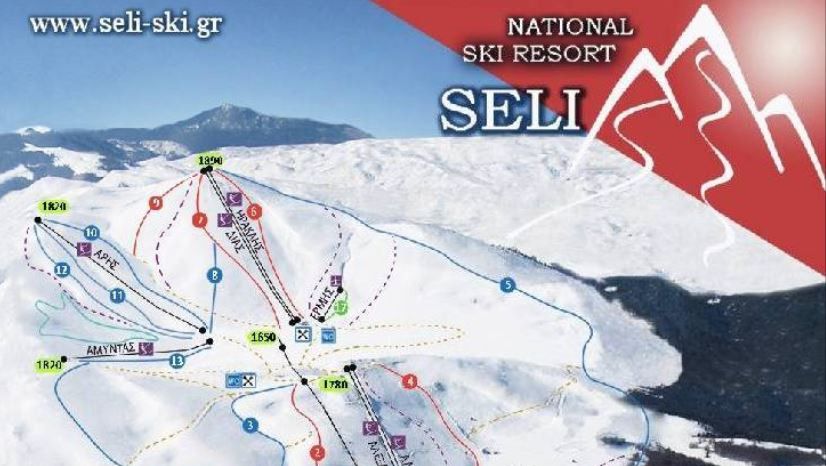 Information about the ski resort Seli
