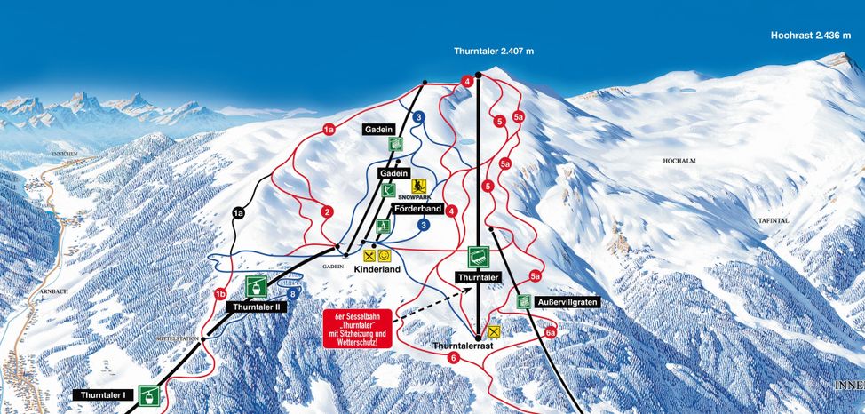Information about the ski resort Sillian Hochpustertal