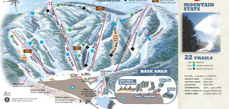 Information about the ski resort Ski Butternut