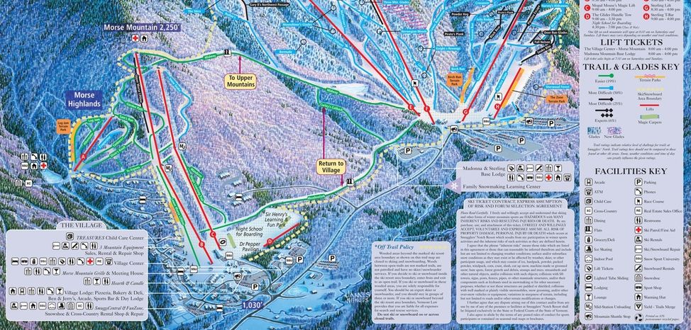 Information about the ski resort Smugglers Notch Resort