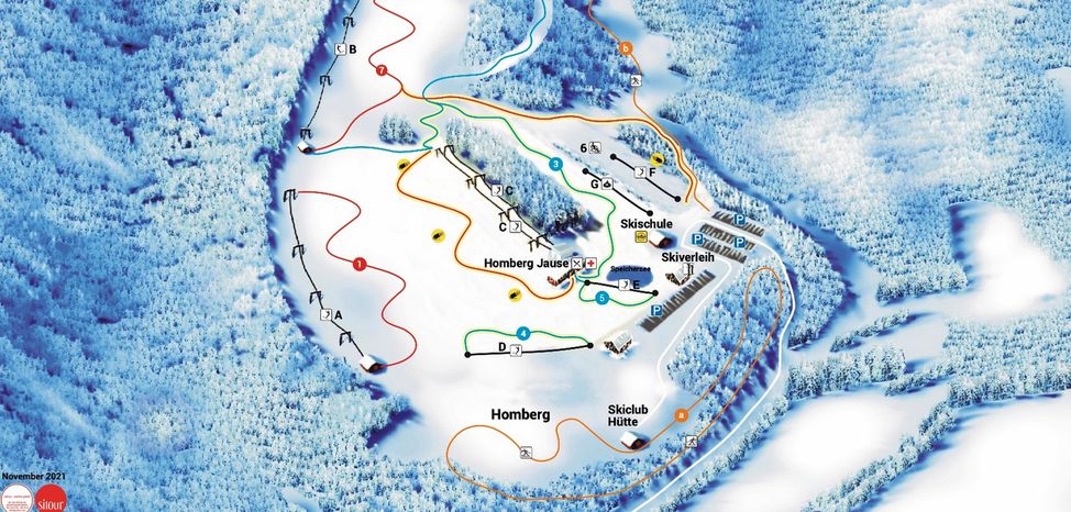 Information about the ski resort Mein Homberg