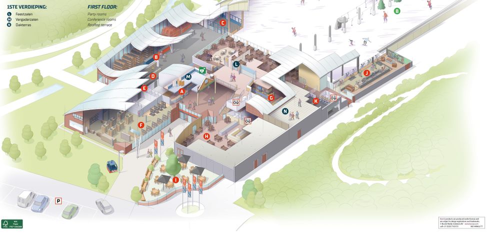 Information about the ski resort SnowPlanet Amsterdam