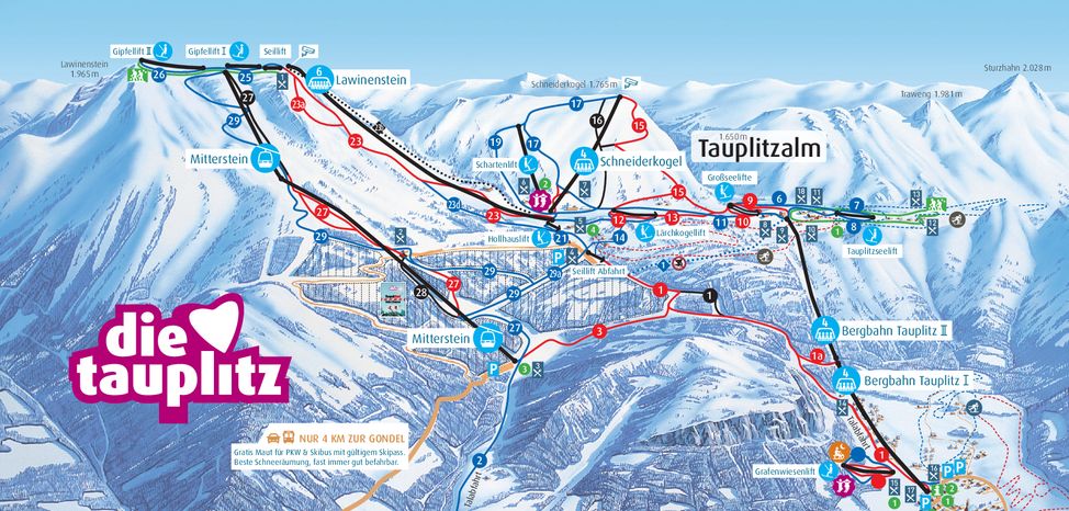 Information about the ski resort Tauplitz – Bad Mitterndorf