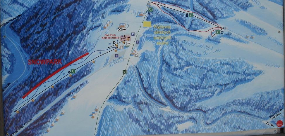 Information about the ski resort Trojak