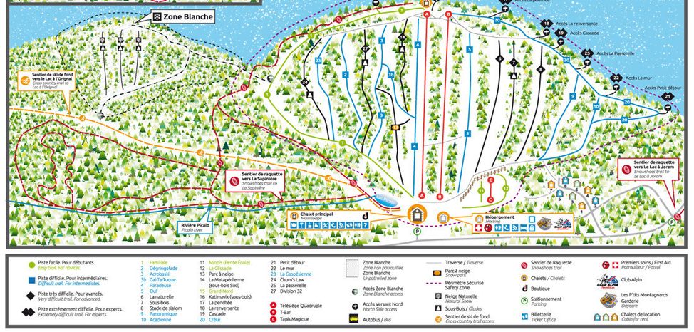 Trail Map Val-d'Irène