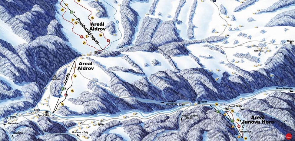 Information about the ski resort Vitkovice