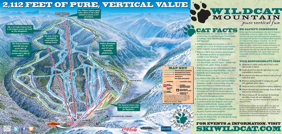 Information about the ski resort Wildcat Mountain Ski Resort