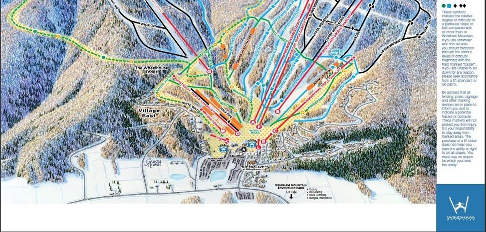Information about the ski resort Windham Mountain