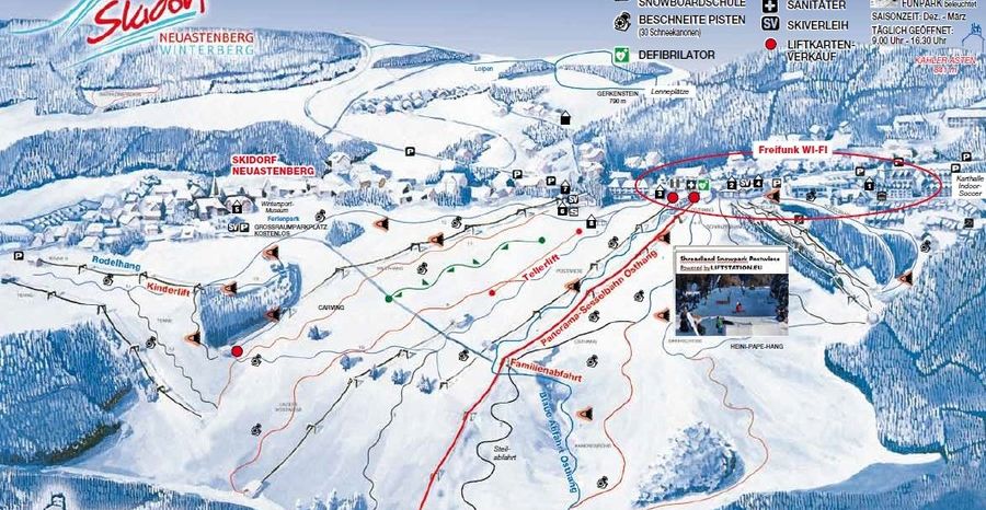 Information about the ski resort Winterberg Neuastenberg Postwiesen