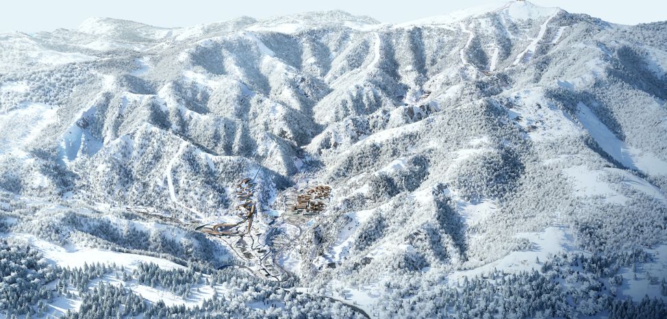 Information about the ski resort Yanqing