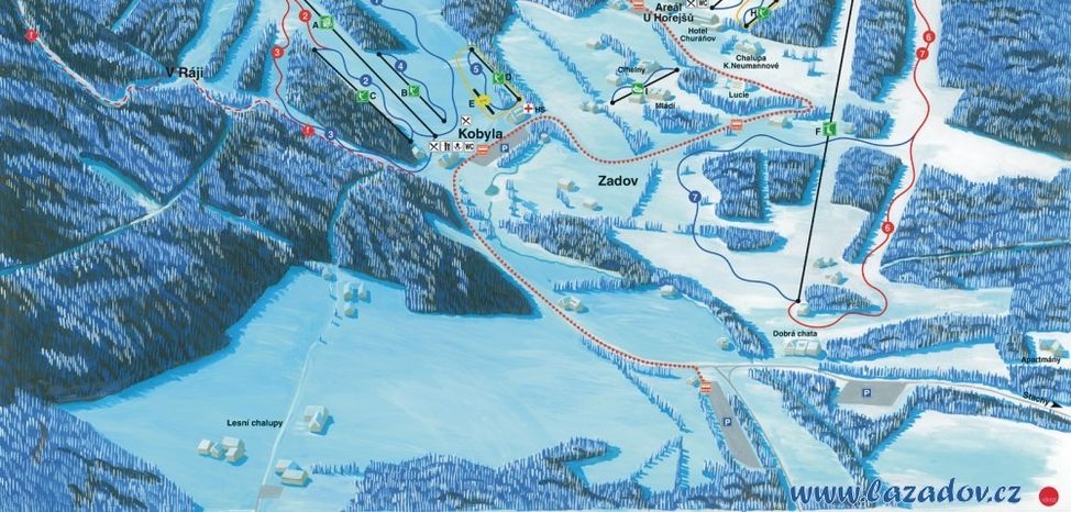 Information about the ski resort Zadov Churanov