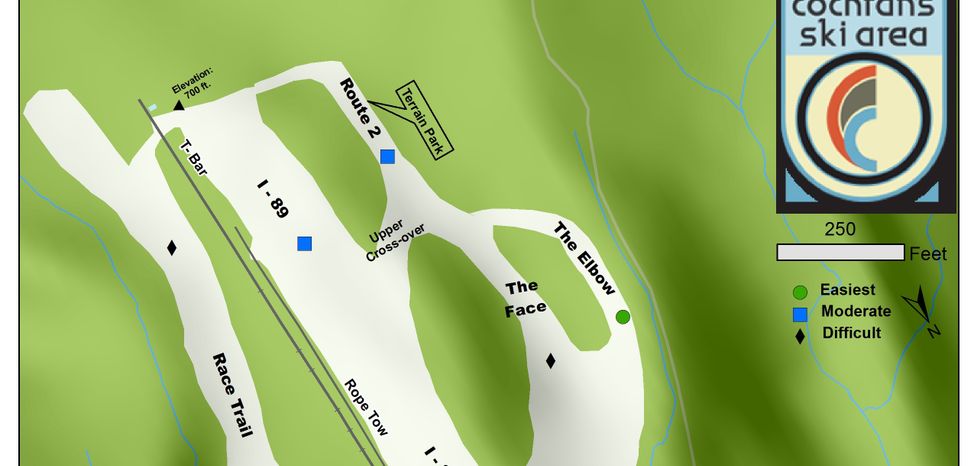 Detaillierte Infos zum Skiurlaub im Skigebiet Cochran Ski Area