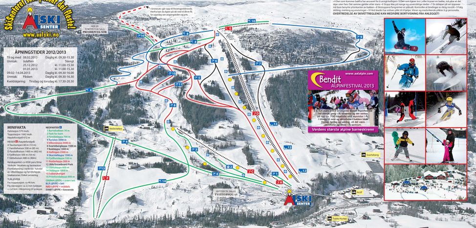 Detaillierte Infos zum Skiurlaub im Skigebiet Ål Skisenter