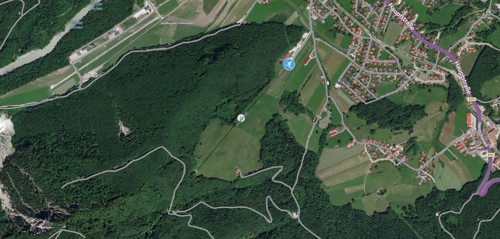 Pistenplan Balsberglift Unterwössen