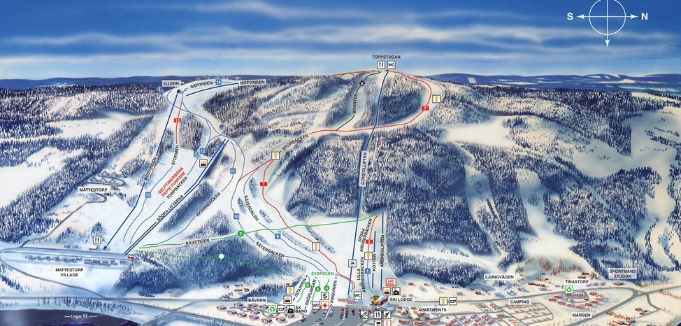 Detaillierte Infos zum Skiurlaub im Skigebiet Branäs