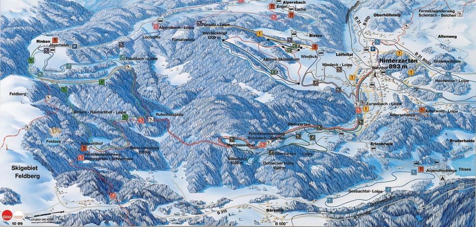 Pistenplan Breitnau