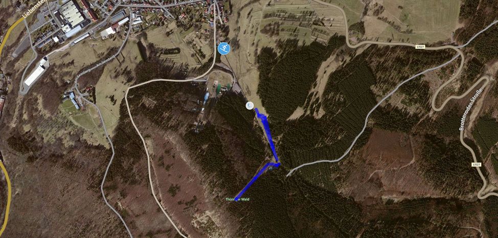 Plan Botterode - Skilift am Seimberg