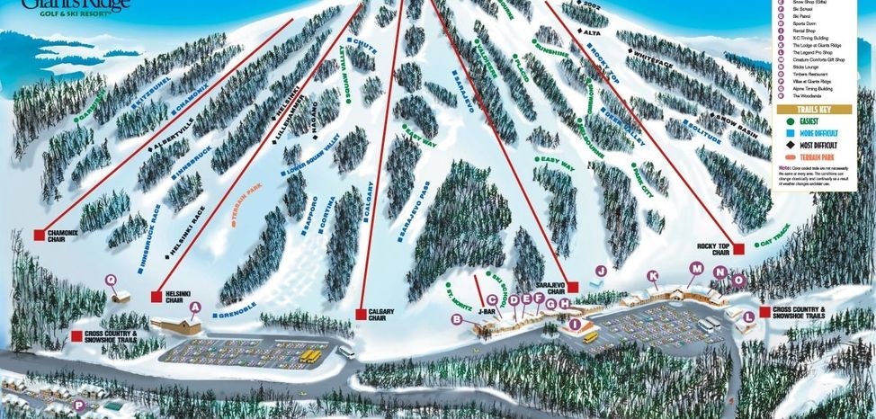 Detaillierte Infos zum Skiurlaub im Skigebiet Giants Ridge Resort