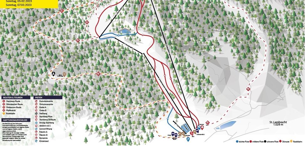 Detaillierte Infos zum Skiurlaub im Skigebiet Grebenzen Sankt Lambrecht