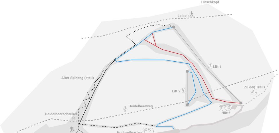 Pistenplan Enzklösterle