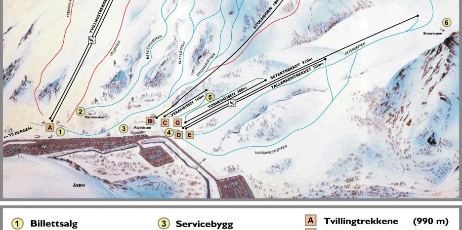 Detaillierte Infos zum Skiurlaub im Skigebiet Eikedalen