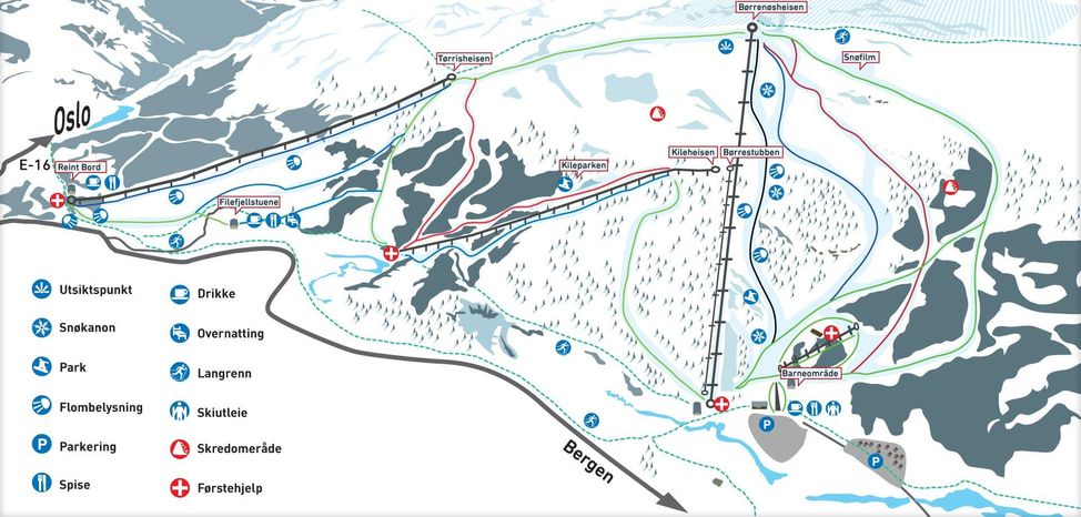 Detaillierte Infos zum Skiurlaub im Skigebiet Filefjell