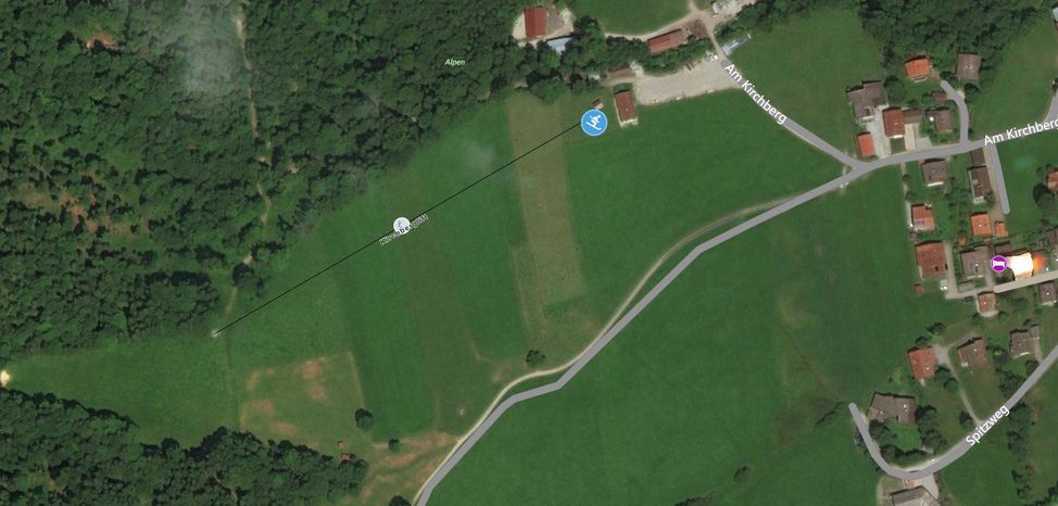 Pistenplan Kirchberglifte Kreuth