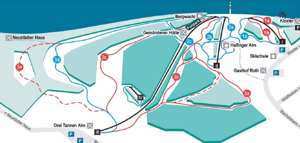 Detaillierte Infos zum Skiurlaub im Skigebiet Kreuzberg bei Bischofsheim