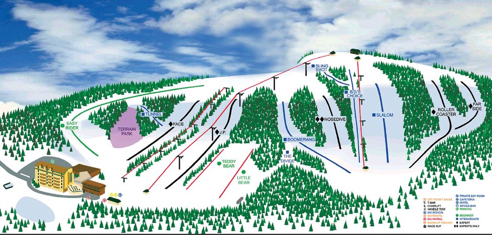 Detaillierte Infos zum Skiurlaub im Skigebiet Hockley Valley Resort