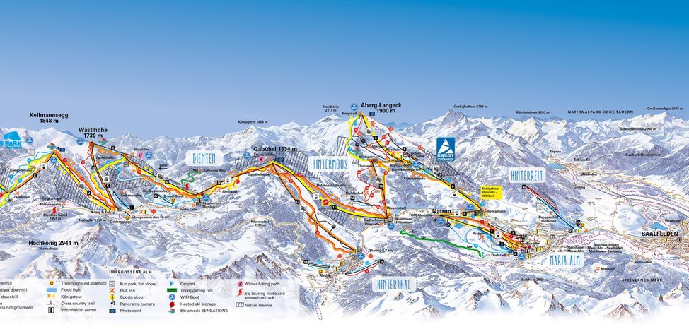 Skipanorama Hochkönig