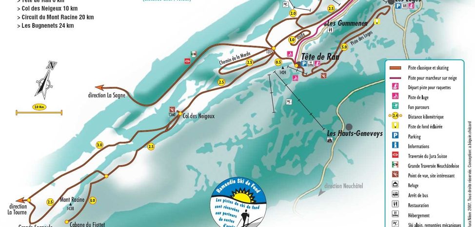 Detaillierte Infos zum Skiurlaub im Skigebiet La Vue des Alpes – Tete de Ran