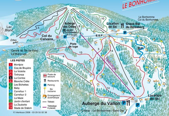 Detaillierte Infos zum Skiurlaub im Skigebiet Le Lac Blanc