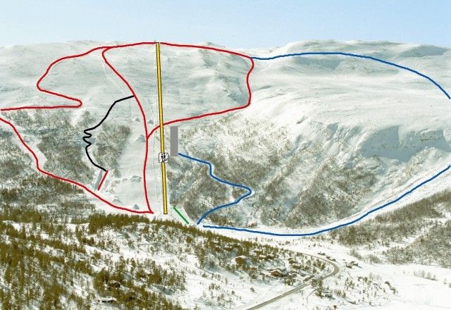 Detaillierte Infos zum Skiurlaub im Skigebiet Lemonsjoen Jotunheimen