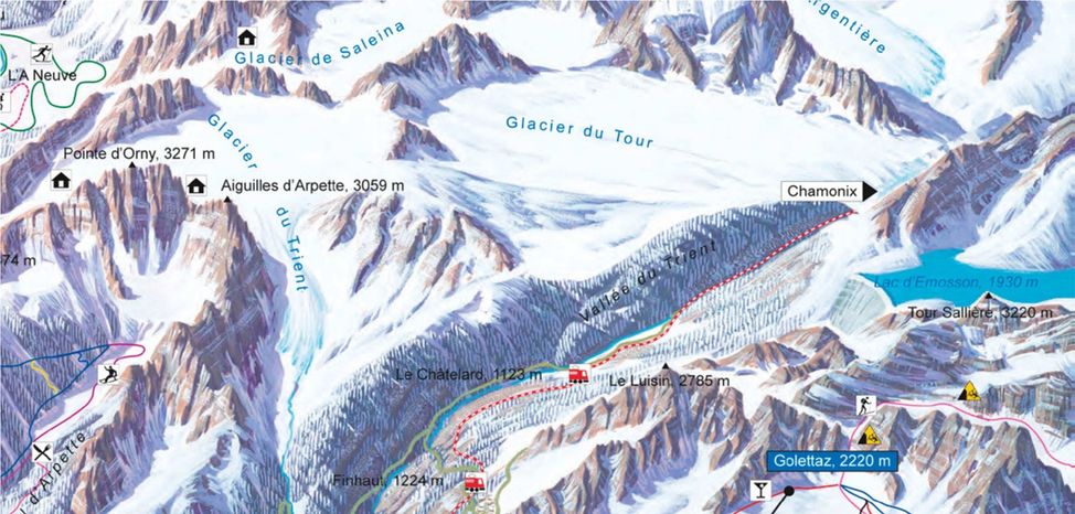 Detaillierte Infos zum Skiurlaub im Skigebiet Les Marecottes