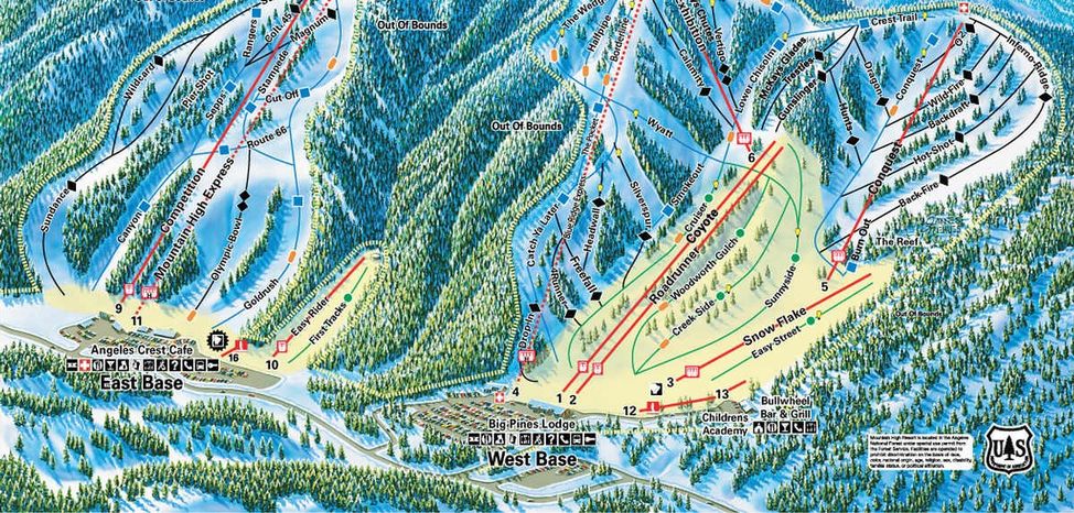 Detaillierte Infos zum Skiurlaub im Skigebiet Mountain High Resort