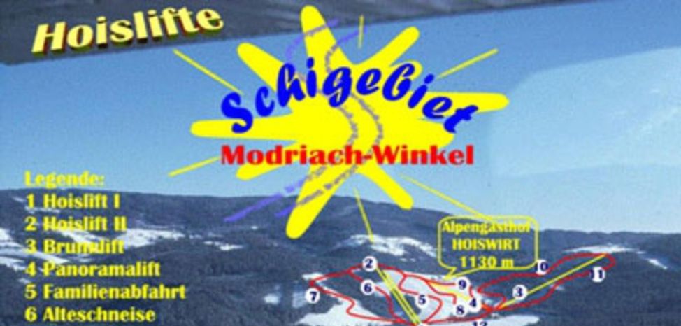 Pistenplan Hoislifte