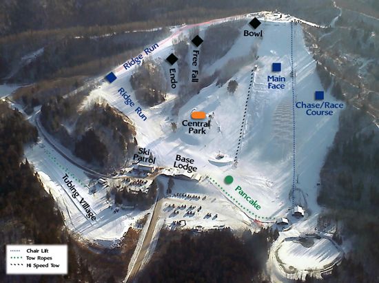 Detaillierte Infos zum Skiurlaub im Skigebiet Mont du Lac Ski Area